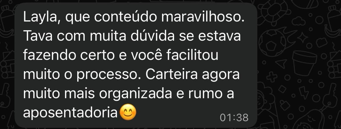Depoimento de aluno 7